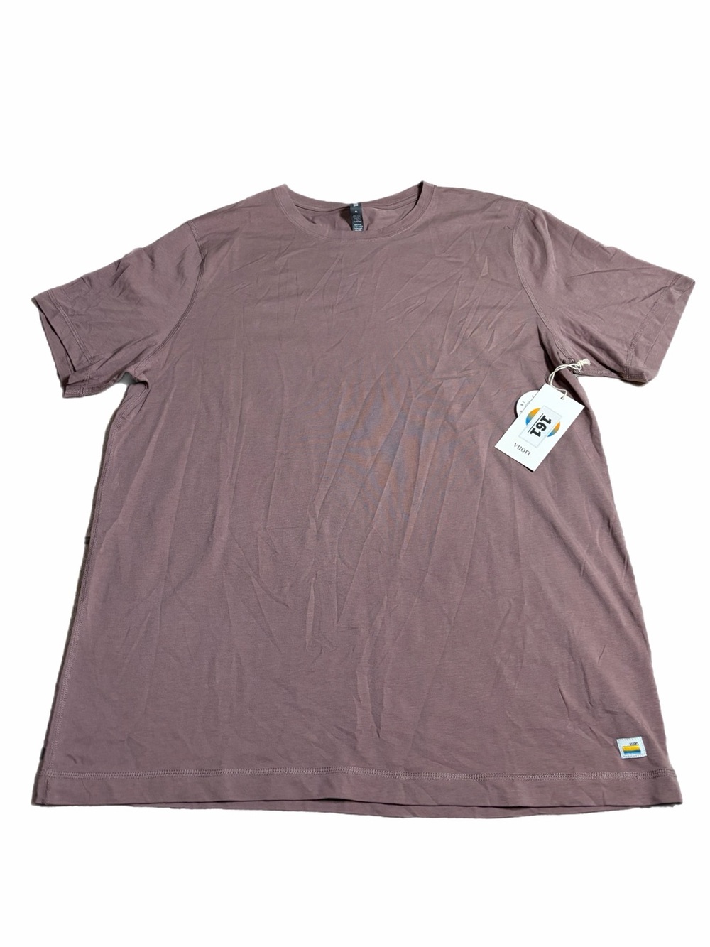 NWT Vuori Tuvalu Tee (Dark Umber) Size XL